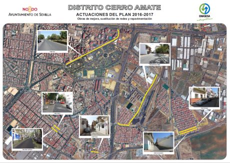 Distrito Casco Antiguo. Actuaciones del Plan 2016-2017