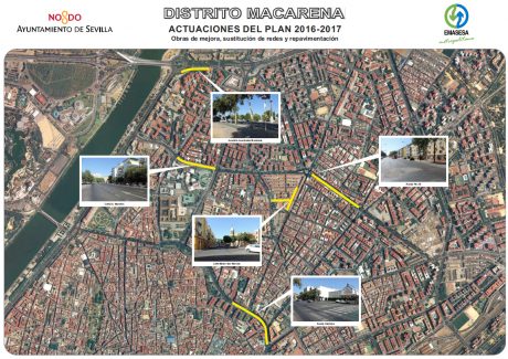 Distrito Macarena Actuaciones del Plan 2016-2017