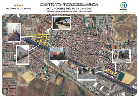 Distrito Torreblanca. Actuaciones del Plan 2016-2017
