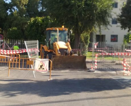 Obra Plaza Mujer Trabajadora. San Juan de Aznalfarache