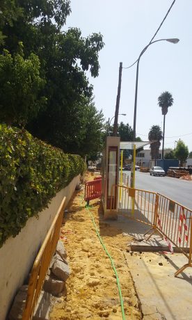 Obra en Alí Al Gomari. Sevilla