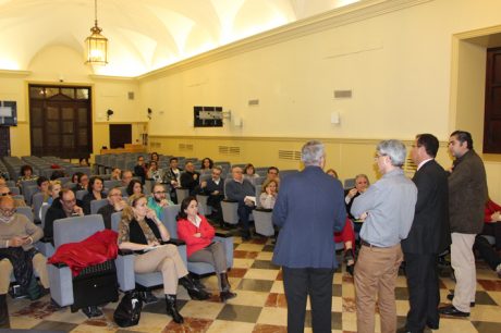 Reunión de EMASESA con los Vecinos de la calle Matahacas en la Sede Social de EMASESA